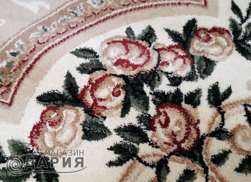 Тъкан персийски килим Blue stones 5261_beige